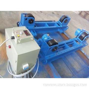 Shot Blasting 60T Pipe Turning Rolls Welding in Grey with 1
